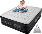 OlarHike Air Mattress Built in Pump King Size 18in Elevated Quick Bed Inflatable