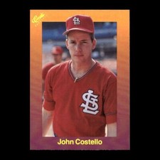 John Costello 1989 Classic Travel St. Louis Cardinals #142 R320I 86