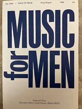Psalm Of Praise — Music For Men MM9008 Doug Wagner TTBB Somerset Press 1973