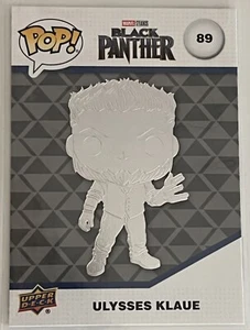 Funko Pop Marvel Pantera Negra Ulises Garra Platino # 89 - Imagen 1 de 2