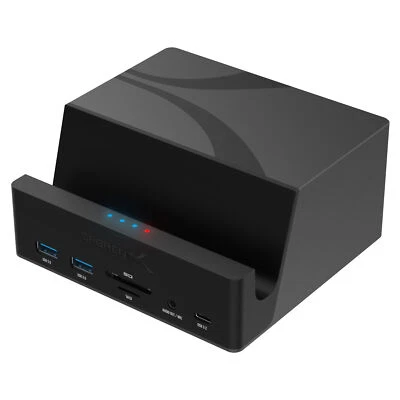SABRENT USB-C Universal Docking Station, Dual Monitor Displaylink Dock (DS-UICA) - Image 1 of 4