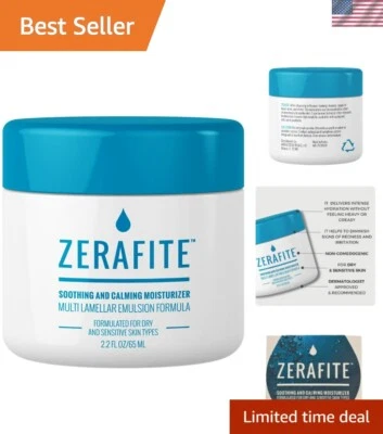 Soothing Face Moisturizer 2.2oz for Dry Sensitive Skin Hydrating Cream - Image 1 of 4