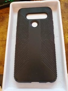 Speck Presidio Grip Series Case for LG V40 - Black/Black - Picture 1 of 1