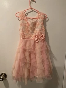 Jona Michelle Girls' Sleeveless Dress Size 5 - Picture 1 of 6