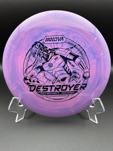 VerySwirly Innova Discs Distance Driver Purple Star Destroyer 166grams 12/5/-1/3 - Picture 1 of 4