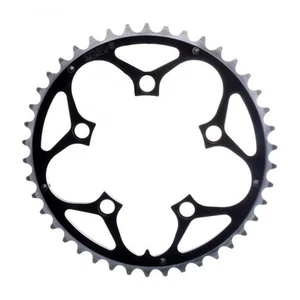 Origin8 Alloy Ramped Chainrings, 94mm x 42t, Black/Silver - Picture 1 of 1