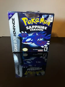Pokemon Zafiro (Game Boy Advance, 2003) Auténtico CIB Completo con Manual + Caja - Imagen 1 de 24