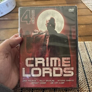 Crime Lords - 4 Movie DVD Set (DVD) Telly Savalas Margot Kidder SEALED - Picture 1 of 3
