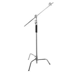 Flashpoint Flashpoint 10' C Light Stand on Turtle Base Kit with Two Tier Spring - Picture 1 of 10