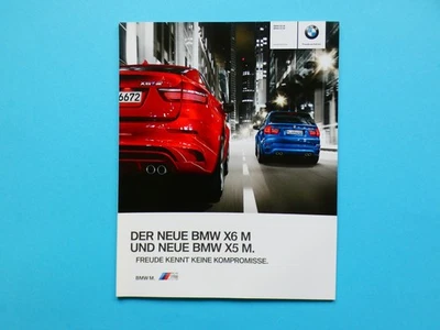 Prospekt / Katalog / Broschüre - BMW X5 M und X6 M - 1/2010 Foto 1 de 4