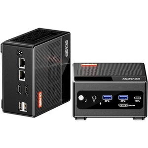 AOOSTAR GEM10 Mini PC Ryzen 7 7735H 16GB LPDDR5-6400MHz 1TB SSD with OCuLink int - Zdjęcie 1 z 9