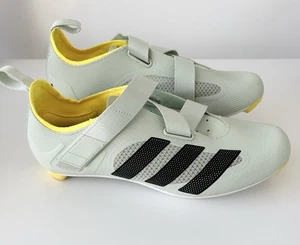 Adidas Indoor Cycling Shoes GX1668 Light Green Yellow - UK Size 5 BNNW - Picture 1 of 5