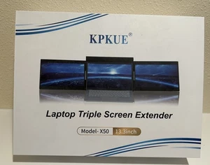 KPKUE X50 13,3" USB Typ C Triple Monitor Bildschirm Extender NEU Open Box - Bild 1 von 8
