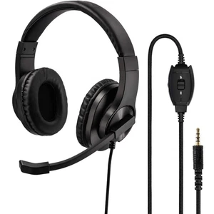 Hama PC Office Headset 3,5mm Jack Słuchawki stereo z mikrofonem wysięgnikowym Mikrofon - Zdjęcie 1 z 8