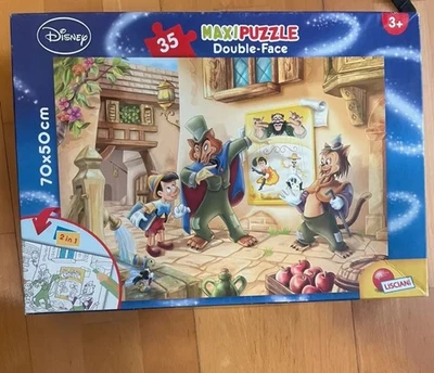 DISNEY PINOCCHIO PUZZLE DF MAXI FLOOR 35 PEZZI - LISCIANI GIOCHI - Immagine 1 di 3