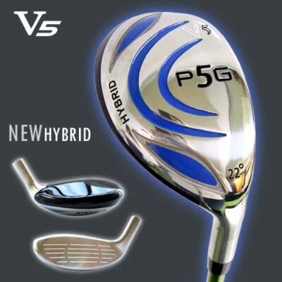 P5G HYBRID 4-IRON, 22 DEGREE GRAPHITE SHAFT, SHAFT AND FLEX CHOICE, EGK GRIP, RH - Image 1 of 4