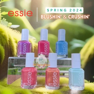 ESSIE Spring 2024 - Blushin' & Crushin' Nail Polish FULL SET 6 pcs (#1814-1819) - Picture 1 of 1