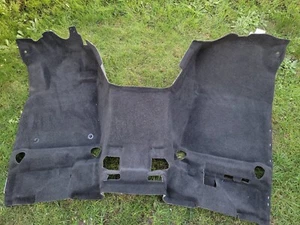 2021 Toyota Tundra Double Cab (Extra Cab) FRONT Floor Black Carpet OEM - Picture 1 of 8