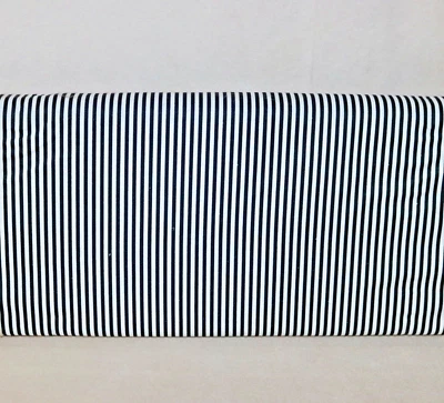 Keepsake Calico Black & White Stripes Cotton Fabric 1/4 Yard 9” X 44” Brand New - Image 1 of 4