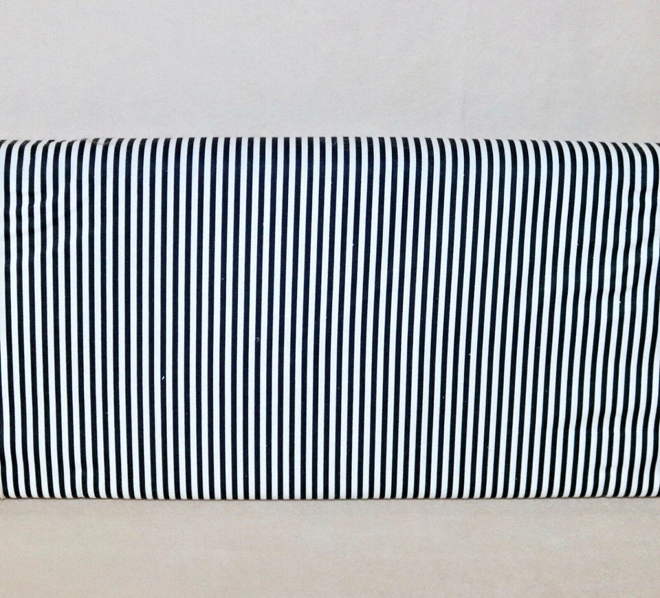Keepsake Calico Black & White Stripes Cotton Fabric 1/4 Yard 9” X 44” Brand New - Image 1 of 4