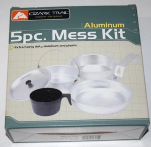 Ozark Trail 5pc Aluminum Mess Kit 910552 Camping Hiking Brand New - Picture 1 of 2