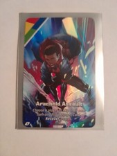2022 UNO Ultimate Marvel - Miles Morales Arachnid Assault - Foil Chase Card