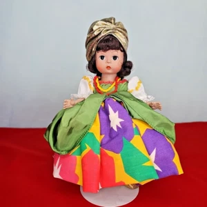 Muñeca BRASIL Madame Alexander Vintage #530 Hecha en EE. UU. 8""T - Imagen 1 de 9