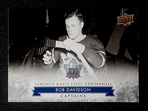 BOB DAVIDSON 2017-18 UPPER DECK TORONTO MAPLE LEAFS CENTENNIAL 17-18 #104 68696 - Picture 1 of 2