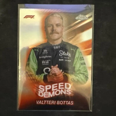 2024 Topps Chrome Formula 1 F1 Speed Demons #SD-13 Valtteri Bottas - Image 1 of 2
