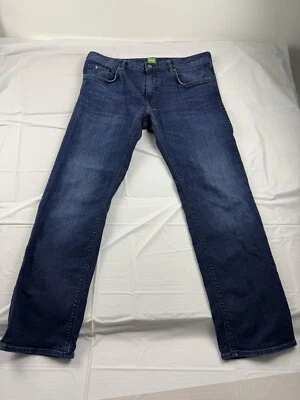 Pantalones de mezclilla Hugo Boss Green Label C-Maine 1 para hombre talla W36 elásticos leer descripción Foto 1 de 4