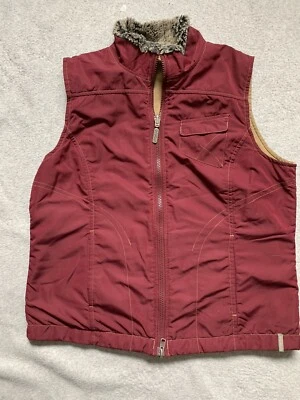 Chaleco reversible Columbia otoño para mujer talla mediana tostado/marrón  Foto 1 de 3