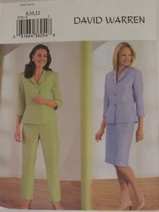 Lovely OOP BUTTERICK 3778 Misses Peplum Top Skirt & Pants PATTERN 8-10-12 UC - Picture 1 of 3