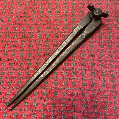 Brújula divisor maquinista antigua herrero carpintero única Foto 1 de 4