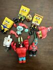 Mega Bloks Spongebob Figure Lot Mega Construx As Pictured Very Played With!