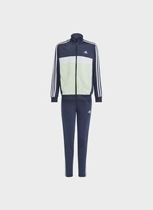 Adidas Essentials 3-Stripes Tiberio Boy Tracksuit - Blue - Picture 1 of 6