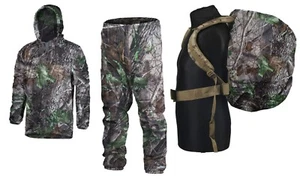 OVERSIZED Oak Camouflage Masking Suit- Pants +Jacket+Cover Forest Camo Cover-up - Picture 1 of 6