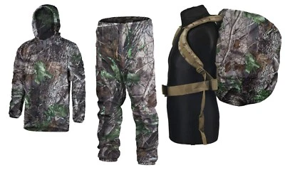 OVERSIZED Oak Camouflage Masking Suit- Pants +Jacket+Cover Forest Camo Cover-up - Image 1 of 4