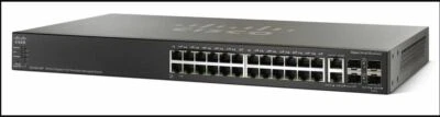 Cisco 28port Gigabit stackable managed switch SG 500-28 excellent condition! - Image 1 of 4
