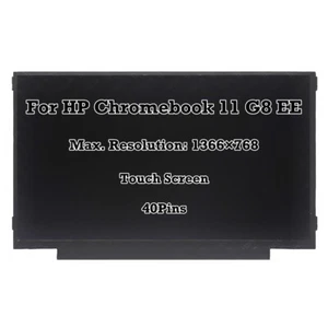 11.6" 1366x768 IPS LCD On-Cell Touch Screen Display For HP Chromebook 11 G8 EE - Picture 1 of 5