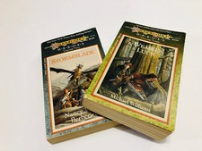 Vintage 1988 DragonLance Books SAGA HEROES TRILOGY volumes 2 & 3 Stormbalade