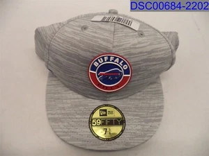 59Fifty Mens 7 5/8 Gray Buffalo Bills Hat 194790748034 - Picture 1 of 5