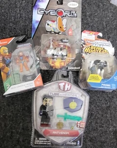 Set of 4:Tube Heroes+Masters Of The Universe +Cyborg LABBIT +Transformers Prime - Picture 1 of 9