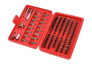 Juego de brocas de destornillador de seguridad de 100 piezas a prueba de manipulaciones Torx manipulador hexagonal - Imagen 1 de 2