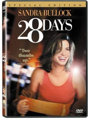 28 Days DVD comedy (2000) Sandra Bullock Free Royal Mail Delivery Amazing Value - Image 1 of 4
