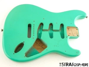 Fender USA Custom Shop 1959 Relic Strat BODY, Sea Foam Green. - Picture 1 of 4
