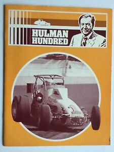 1983 Hulman Hundred USAC Championship Dirt Race Program STEVE KINSER
