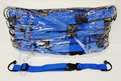 Ремни безопасности для тележки с 2 точками фиксации стиль CRB 25 Safestrap королевский синий ASTM - Изображение 1 из 3