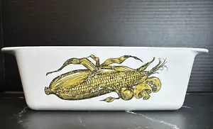 Corning Ware Nature's Bounty 2 Qt Loaf Pan P-315-B Bread Pan Casserole 9x5x3 - Picture 1 of 22