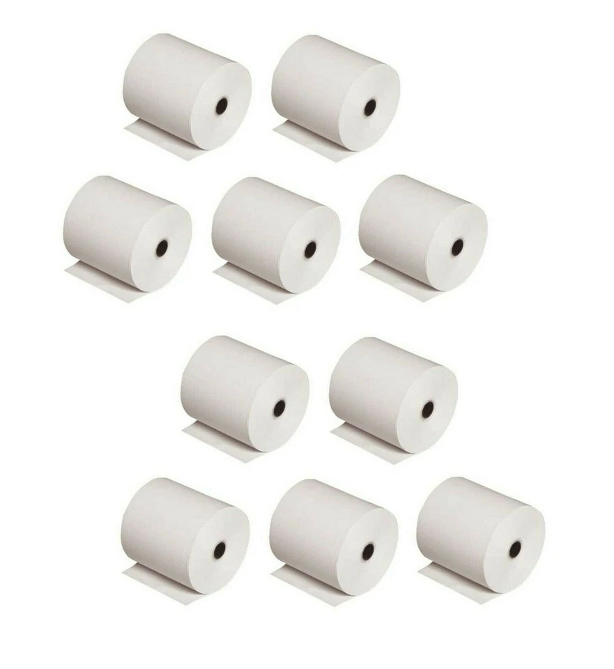 20 Rollen Thermorollen 57mm x 14M x 12mm EC Cash SumUp Kassenrollen Bonrollen
