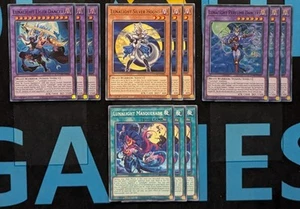 Lunalight Deck Core 12 Card Bundle DUAD Duelist's Advance YuGiOh - Picture 1 of 3